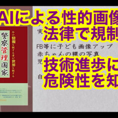◆「生成AIによる性的画像 法律で規制困難 〜技術進歩に伴う危険性を知る〜 vol.337」