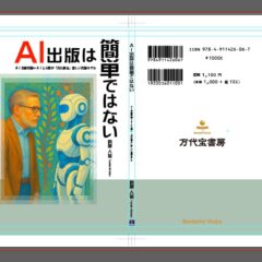 ◆新刊本『AI出版は簡単ではない~AI共創出版~AIと人間が「共に創る」新しい出版モデル』