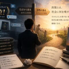 それ、出版ですか？名ばかり著者にならないために考えたいこと