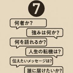 万代宝書房の「7つの質問」 出版のための「人生・専門性・物語の棚卸し」