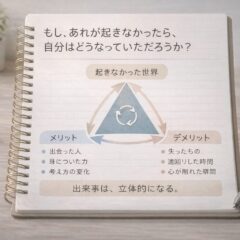 私は、大きな出来事を振り返るとき、必ずこう考えます。