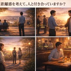 ◆距離感を考えて、人と付き合っていますか？