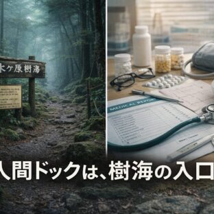 ◆人間ドックは、樹海の入口
