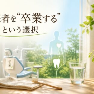 ◆歯医者を「卒業する」という発想