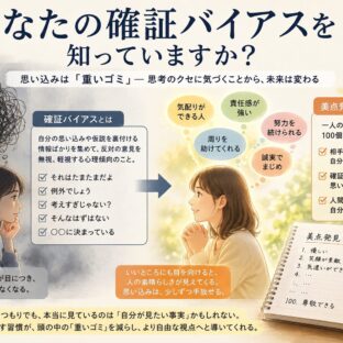 あなたの確証バイアスを知っていますか？